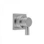 Jaclo - Contempo Short Peg Lever With Square Escutcheon Trim for Exacto Volume Controls and Diverters (J-VC34 / J-VC12 / J-20682 / J-20686 / J-20688) - White