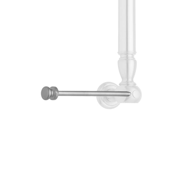 Jaclo - Vertical Left Traditional Toilet Paper or Wash Cloth Holder for Grab Bar - White