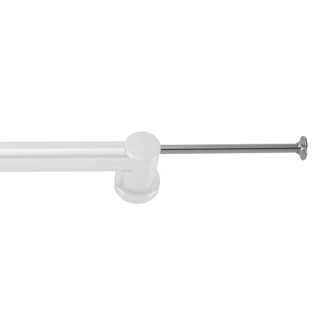 Jaclo - Horizontal  Contemporary Toilet Paper or Wash Cloth Holder for Grab Bar - White