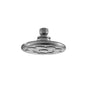 Jaclo - Oceanic Flood Showerhead- 1.5 GPM - Vintage Bronze