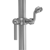 Jaclo - Contempo Grab Bar Fork Handshower Slider - Antique Brass