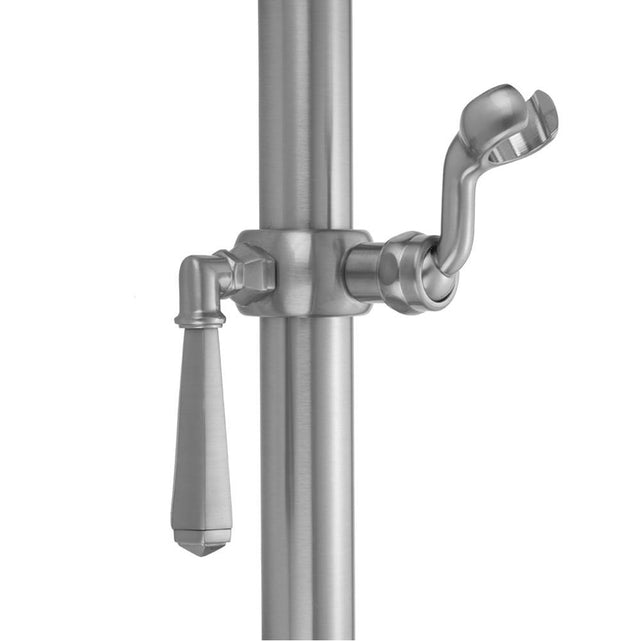 Jaclo - Hex Lever Grab Bar Fork Handshower Holder - White