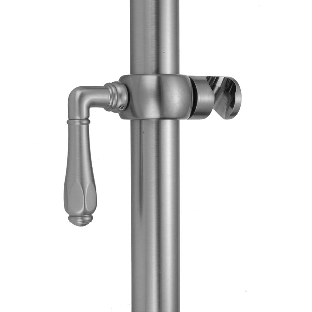 Jaclo - Smooth Lever Grab Bar Handshower Slider - White