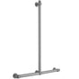 Jaclo - T60 Smooth with End Caps 32H x 24W T Grab Bar - White