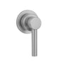 Jaclo - Contempo Lever with Round Escutcheon Trim for Exacto Volume Controls and Diverters (J-VC34 / J-VC12 / J-20682 / J-20686 / J-20687 / J-20688 / J-20689) - White