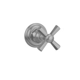 Jaclo - Roaring 20's/Westfield Hex Cross Trim for Exacto Volume Controls and Diverters (J-VC34 / J-VC12 / J-20682 / J-20686 / J-20688 / J-20687 / J-20689) - White