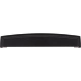 160 mm Center Matte Black Square-to-Center Square Renzo Cabinet Cup Pull