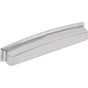 Jeffrey Alexander - 160 mm Center Polished Chrome Square-to-Center Square Renzo Cabinet Cup Pull - Polished Chrome