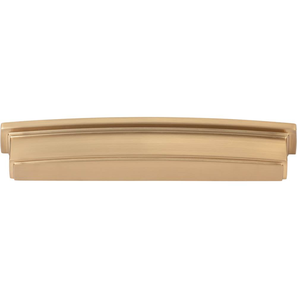 160 mm Center Satin Bronze Square-to-Center Square Renzo Cabinet Cup Pull