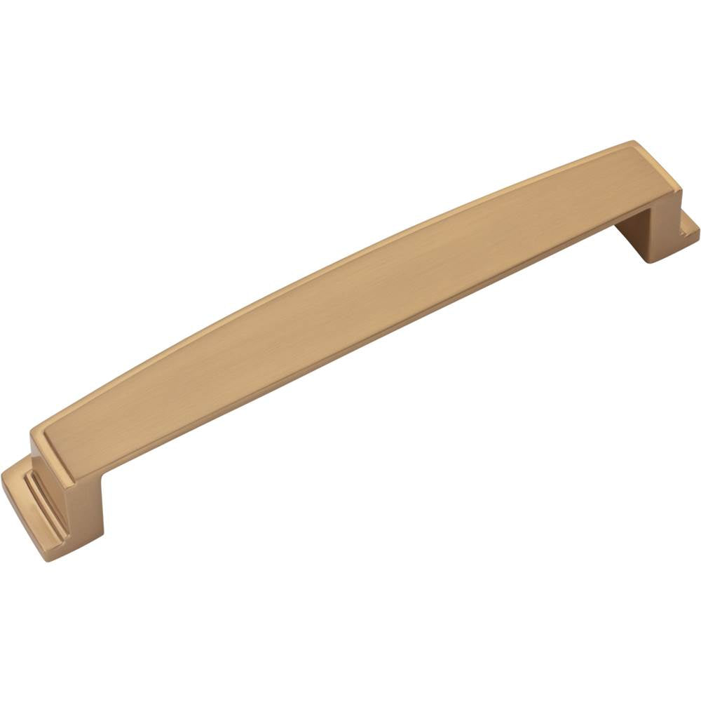 160 mm Center Satin Bronze Square-to-Center Square Renzo Cabinet Cup Pull