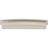 160 mm Center Satin Nickel Square-to-Center Square Renzo Cabinet Cup Pull