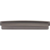 192 mm Center Brushed Pewter Square-to-Center Square Renzo Cabinet Cup Pull