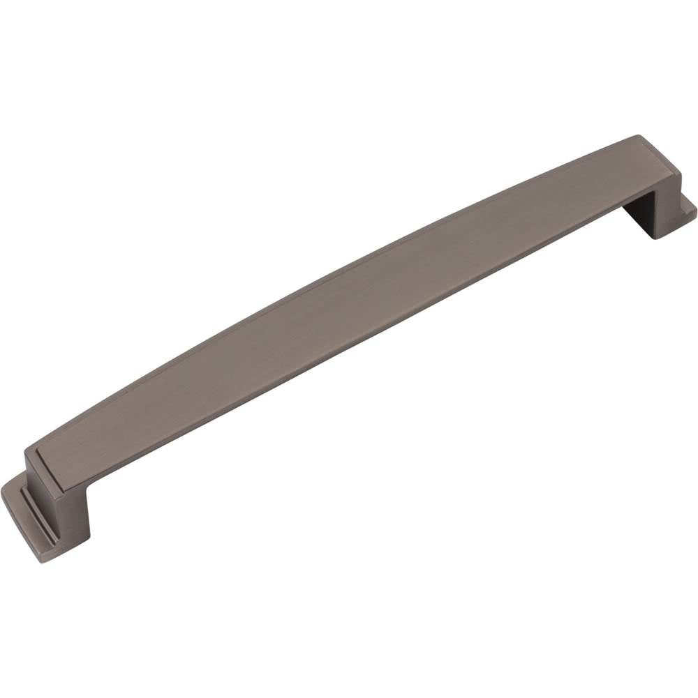 192 mm Center Brushed Pewter Square-to-Center Square Renzo Cabinet Cup Pull