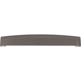 192 mm Center Brushed Pewter Square-to-Center Square Renzo Cabinet Cup Pull