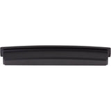 192 mm Center Matte Black Square-to-Center Square Renzo Cabinet Cup Pull