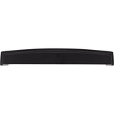 192 mm Center Matte Black Square-to-Center Square Renzo Cabinet Cup Pull
