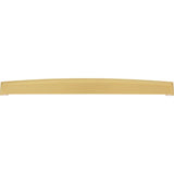 305 mm Center Brushed Gold Square-to-Center Square Renzo Cabinet Cup Pull