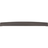 305 mm Center Brushed Pewter Square-to-Center Square Renzo Cabinet Cup Pull