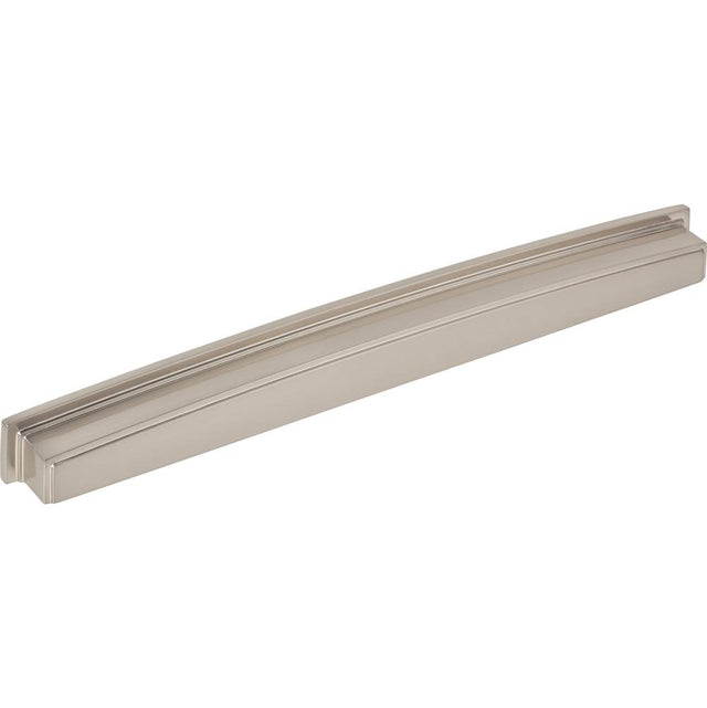 Jeffrey Alexander - 305 mm Center Satin Nickel Square-to-Center Square Renzo Cabinet Cup Pull - Satin Nickel