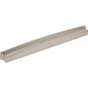 Jeffrey Alexander - 305 mm Center Satin Nickel Square-to-Center Square Renzo Cabinet Cup Pull - Satin Nickel