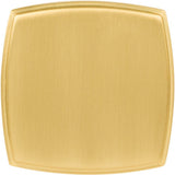 1-3/4'' Overall Length Brushed Gold Square Renzo Cabinet Knob
