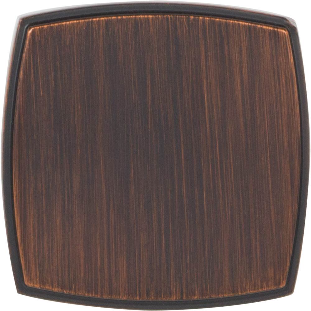 1-3/4'' Overall Length Brushed Oil Rubbed Bronze Square Renzo Cabinet Knob