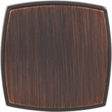 1-3/4'' Overall Length Brushed Oil Rubbed Bronze Square Renzo Cabinet Knob