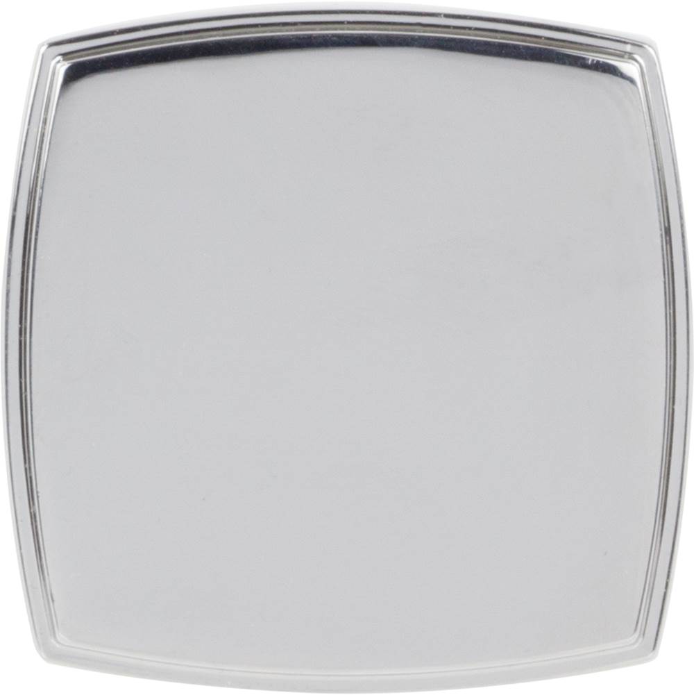 1-3/4'' Overall Length Polished Chrome Square Renzo Cabinet Knob