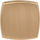1-3/4'' Overall Length Satin Bronze Square Renzo Cabinet Knob