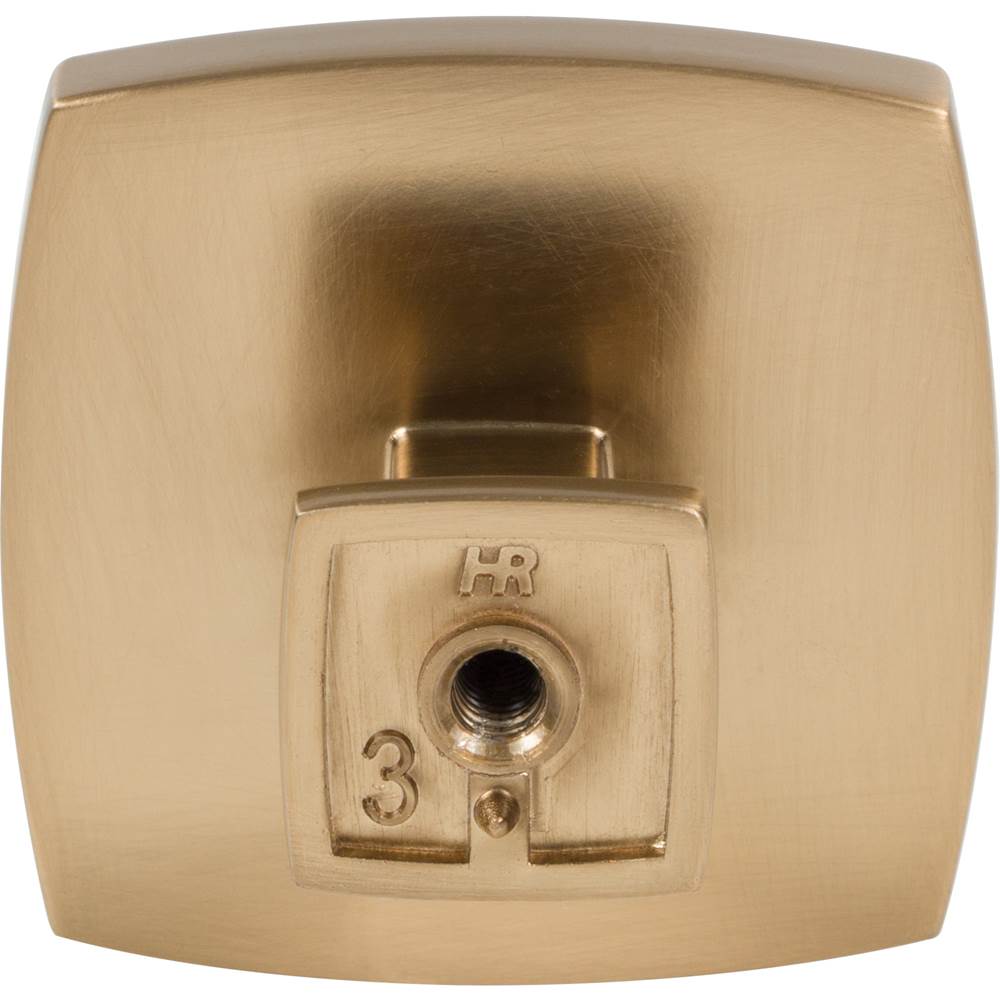 1-3/4'' Overall Length Satin Bronze Square Renzo Cabinet Knob