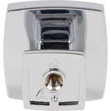 1-1/4'' Overall Length Polished Chrome Square Renzo Cabinet Knob
