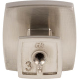 1-1/4'' Overall Length Satin Nickel Square Renzo Cabinet Knob