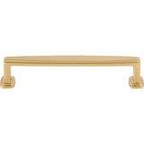 128 mm Center-to-Center Brushed Gold Richard Cabinet Pull