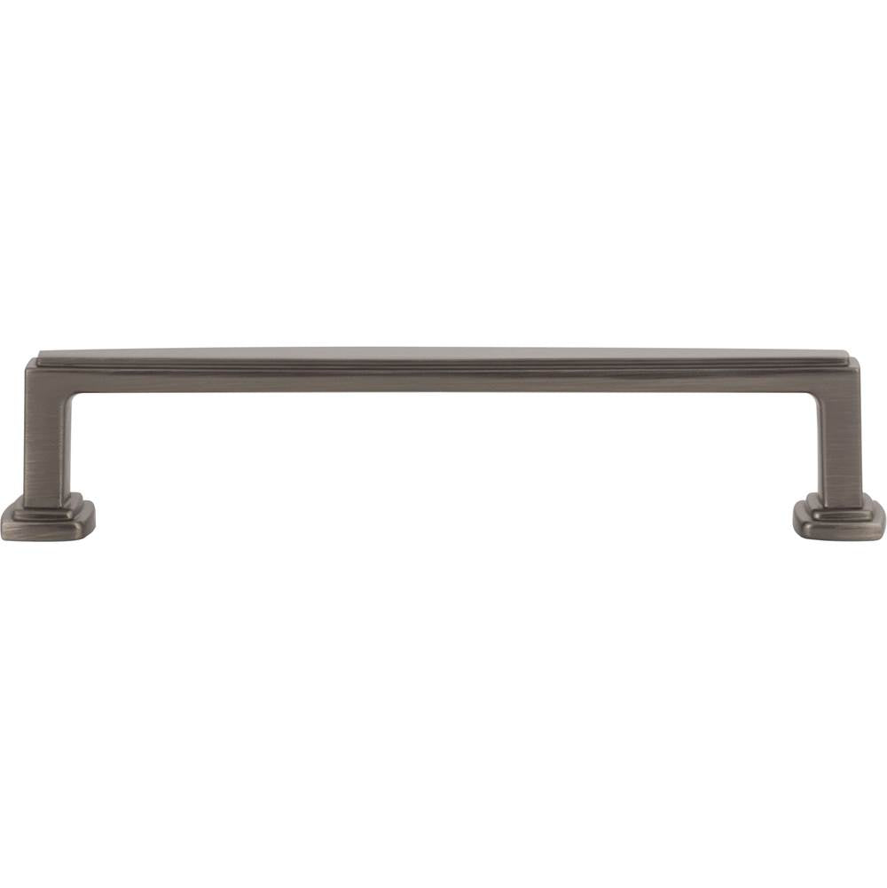 128 mm Center-to-Center Brushed Gold Richard Cabinet Pull