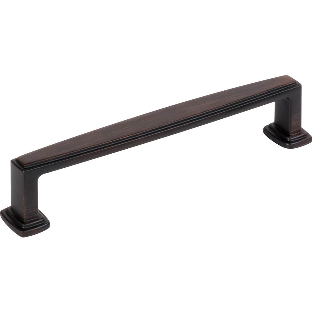 Jeffrey Alexander - 128 mm Center-to-Center Brushed Oil Rubbed Bronze Richard Cabinet Pull - Brushed Oil Rubbed Bronze