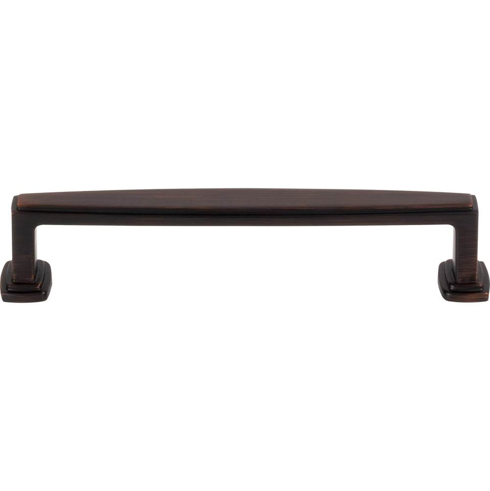 128 mm Center-to-Center Brushed Gold Richard Cabinet Pull