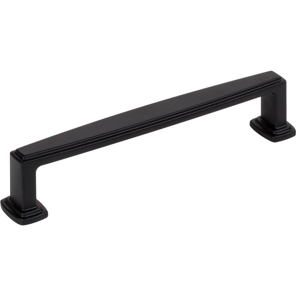 Jeffrey Alexander - 128 mm Center-to-Center Matte Black Richard Cabinet Pull - Matte Black