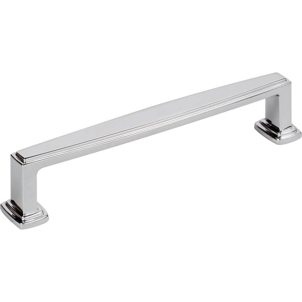Jeffrey Alexander - 128 mm Center-to-Center Polished Chrome Richard Cabinet Pull - Polished Chrome