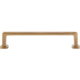 128 mm Center-to-Center Brushed Gold Richard Cabinet Pull