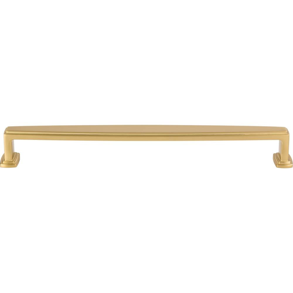 12'' Center-to-Center Brushed Gold Richard Appliance Handle