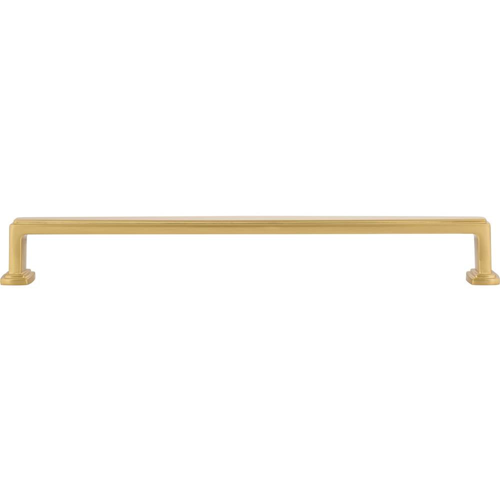 12'' Center-to-Center Brushed Gold Richard Appliance Handle