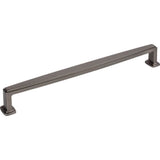 Jeffrey Alexander - 12'' Center-to-Center Brushed Pewter Richard Appliance Handle - Brushed Pewter