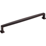 Jeffrey Alexander - 12'' Center-to-Center Brushed Oil Rubbed Bronze Richard Appliance Handle - Brushed Oil Rubbed Bronze