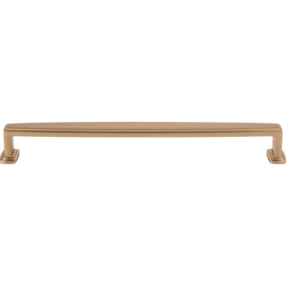 12'' Center-to-Center Brushed Gold Richard Appliance Handle