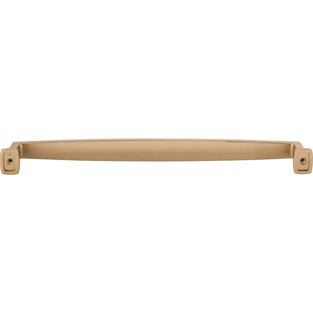 12'' Center-to-Center Brushed Gold Richard Appliance Handle