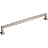 Jeffrey Alexander - 12'' Center-to-Center Satin Nickel Richard Appliance Handle - Satin Nickel