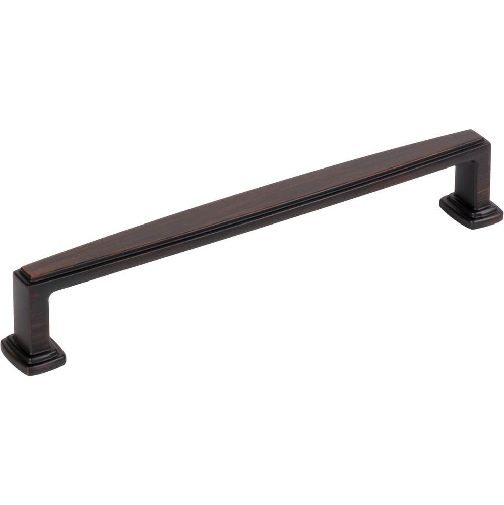 Jeffrey Alexander - 160 mm Center-to-Center Brushed Oil Rubbed Bronze Richard Cabinet Pull - Brushed Oil Rubbed Bronze