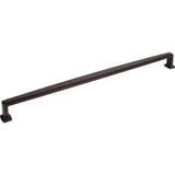 Jeffrey Alexander - 18'' Center-to-Center Brushed Oil Rubbed Bronze Richard Appliance Handle - Brushed Oil Rubbed Bronze