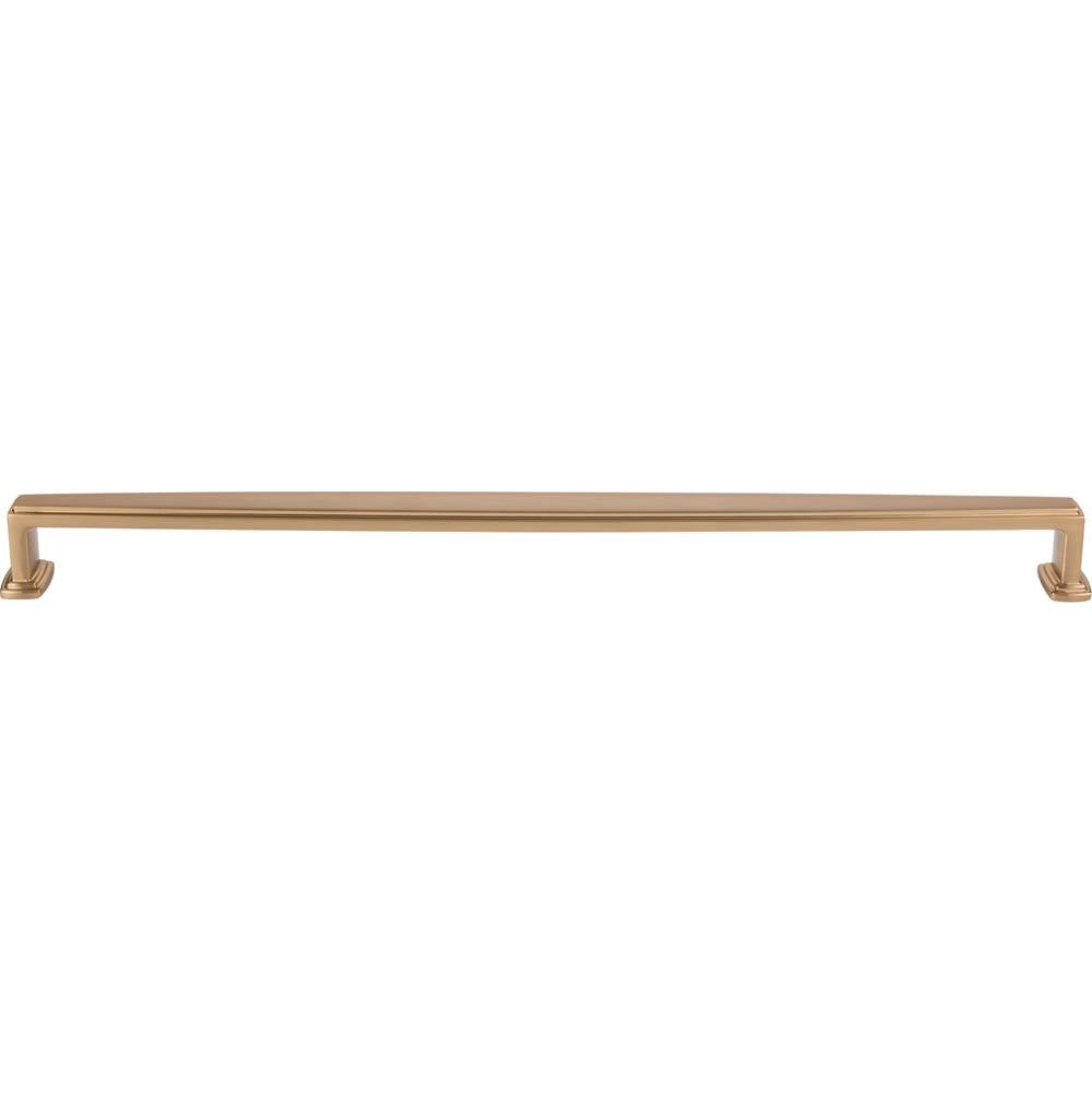 18'' Center-to-Center Brushed Gold Richard Appliance Handle