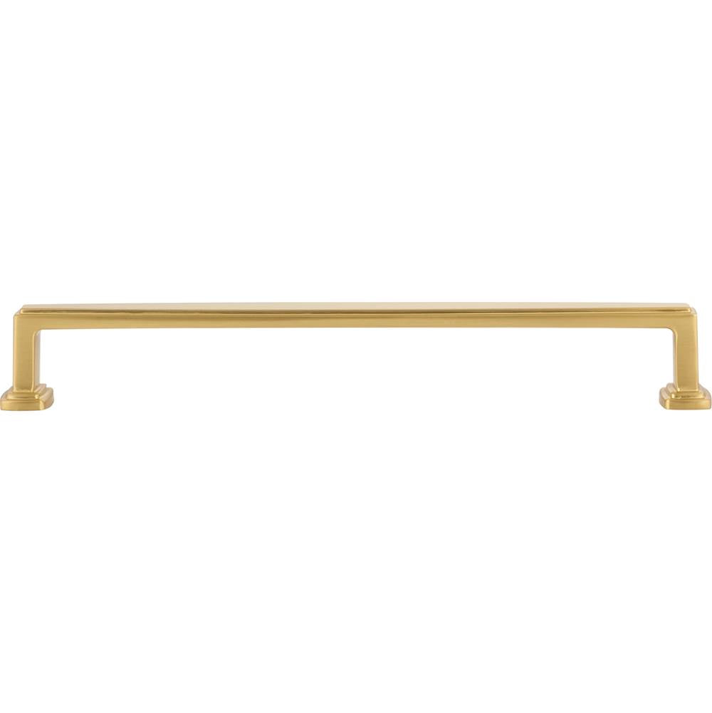 192 mm Center-to-Center Brushed Gold Richard Cabinet Pull
